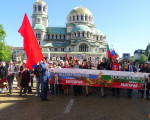 Стотици души взеха участие в акцията "Безсмъртният полк" в София
