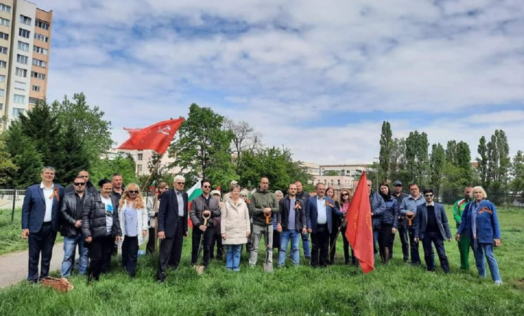 "Градина на паметта" се появи в София